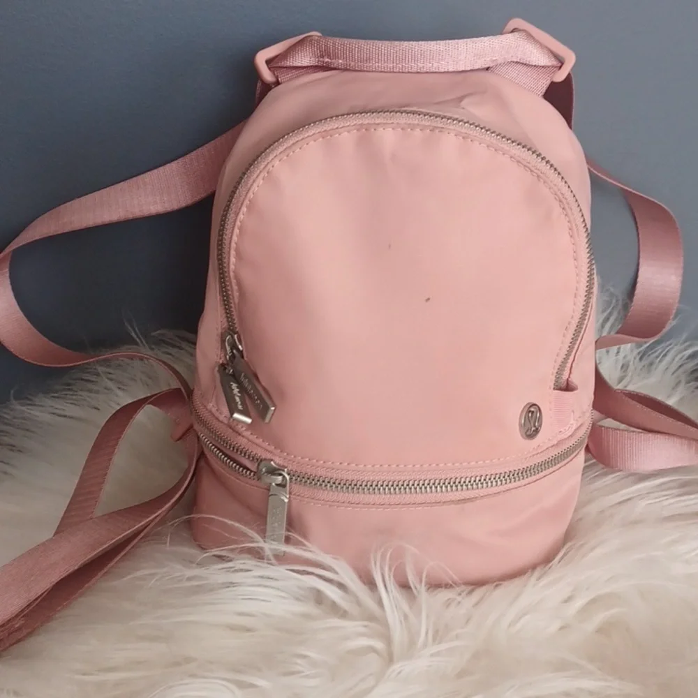 Lululemon Athletica Dusty  Pink Mini Backpack - Picture 3 of 16